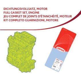 CORTECO Juego de juntas de motor 430659P