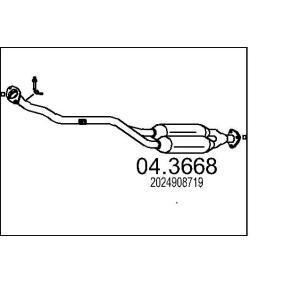 originalni Lexus LS MTS Katalizator 04.3668