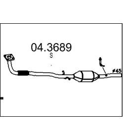 originalni Lexus LS MTS Katalizator 04.3689
