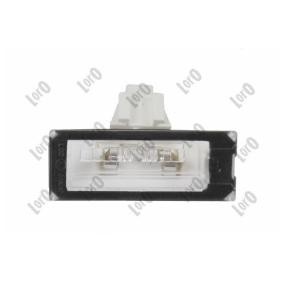 ABAKUS Éclairage de plaque d'immatriculation 016-53-905