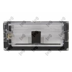 ABAKUS Kennzeichenbeleuchtung 003-07-900