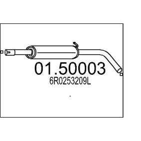 MTS Middle silencer 01.50003