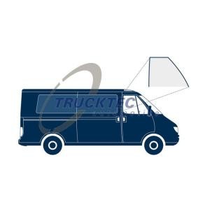 TRUCKTEC AUTOMOTIVE Zier- / Schutzleiste, Seitenscheibe 01.67.161