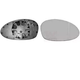 VAN WEZEL Spiegelglas, Außenspiegel 0657836