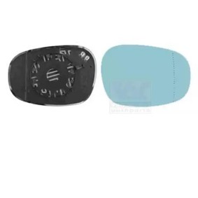 VAN WEZEL Spiegelglas, Außenspiegel 0667838