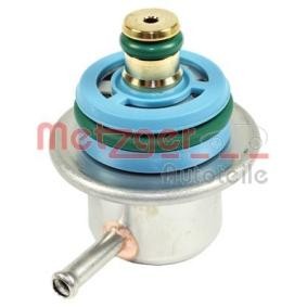METZGER Polttoaineen paineensäätäjä 0892135