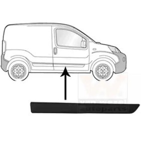 VAN WEZEL Listón embellecedor / protector, puerta 0976428