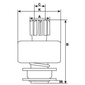 HC-Cargo Holder, carbon brushes 133342