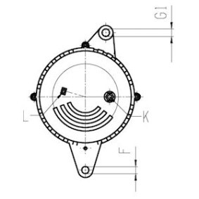 HC-Cargo Rectificador, alternador 135036