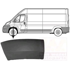 VAN WEZEL Utvidelse skvettskjerm foran venstre 1651523