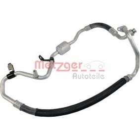 METZGER Conduta de alta / baixa pressão, ar condicionado do evaporador para o compressor do ar condicionado 2360047