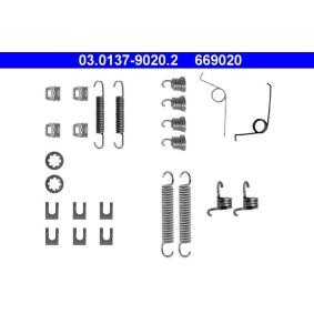 ATE Kit d'accessoires, mâchoire de frein 03.0137-9020.2