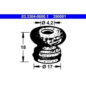 ATE Bouchon, filtre déshydratant du liquide de frein 03.3304-0600.1