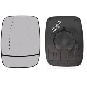 VAN WEZEL Mirror Glass, outside mirror 3891837