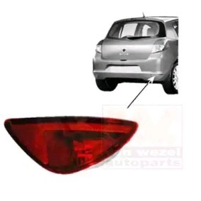 VAN WEZEL Rückstrahler Rot, rechts, ohne Lampenträger 4333940