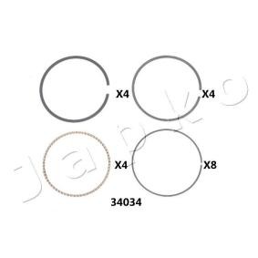JAPKO Segment de piston 434034J