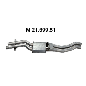 originais BMW Série 3 EBERSPÄCHER Silenciador central 21.699.81