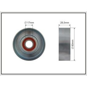 CAFFARO Spannrolle, Keilrippenriemen 80mm 498-00