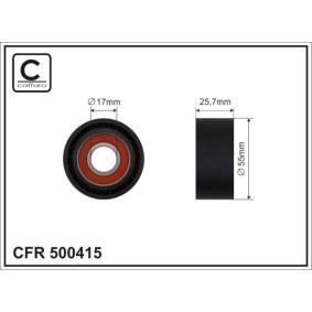 CAFFARO Spannrolle, Keilrippenriemen 55mm 500415