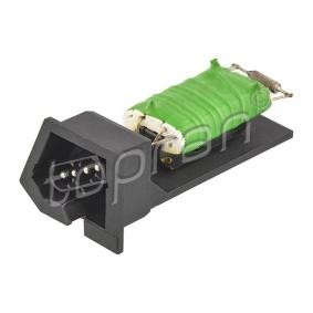 TOPRAN Résistance, pulseur d'air habitacle 502 881