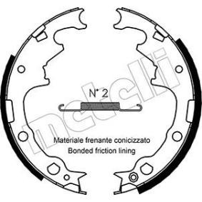 METELLI Jeu de mâchoires de frein 53-0349