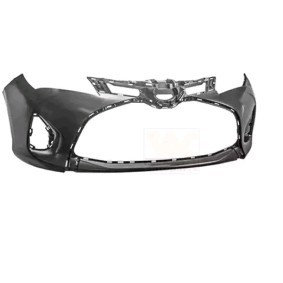 VAN WEZEL Stoßstange vorne, schwarz, glatt 5428570