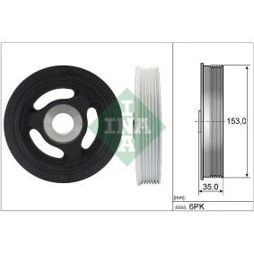 INA Riemenscheibe, Kurbelwelle 544 0104 10