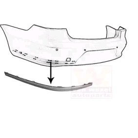 VAN WEZEL Cubierta, parachoques 5740557