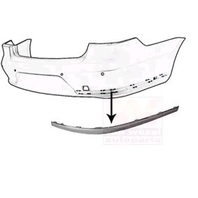 VAN WEZEL Blende, Stoßfänger 5740558