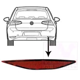 VAN WEZEL Reflex Reflector 5766940