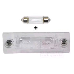 VAN WEZEL Nummerpladelys 5857920