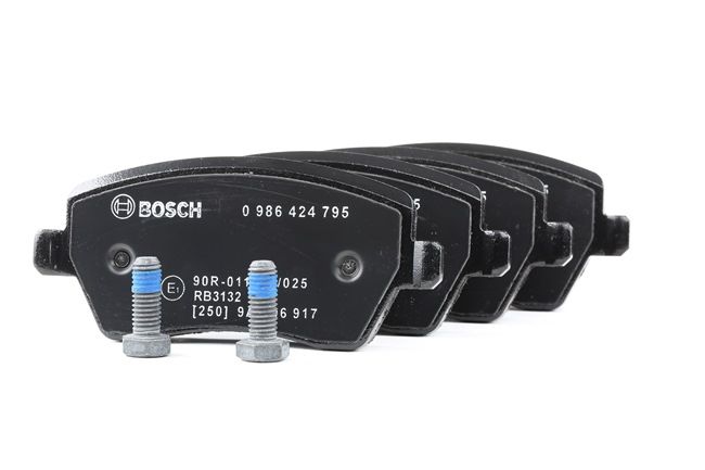 BOSCH 0 986 424 795 Jogo de pastilhas para travão de disco com parafusos LADA LARGUS ac 2015