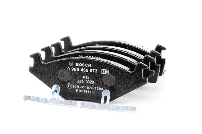 BOSCH Bremsbelagsatz, Scheibenbremse 0 986 468 873 mit Montageanleitung VW PASSAT (32B) Bj 1982