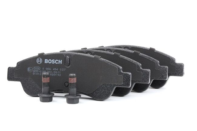 Pirkti BOSCH Stabdžių trinkelių rinkinys, diskinis stabdys 0 986 494 027