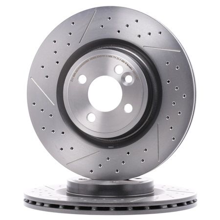 Kaufen BREMBO Bremsscheibe Geschlitzt/Gelocht, Innenbelüftet, beschichtet, hochgekohlt, 22mm 09.B754.21 preiswert