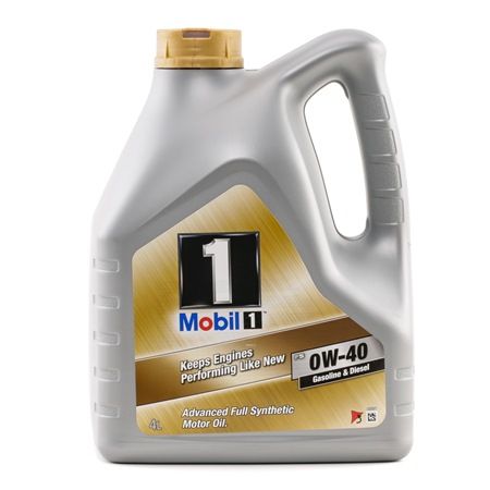 MOBIL Olio motore 0W-40, 4l, Olio sintetico 153687