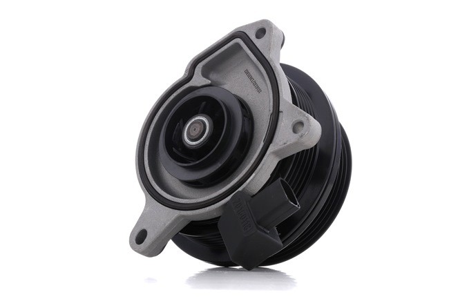 RIDEX Wasserpumpe 1260W0236 mit Keilrippenriemenscheibe, schaltbare Wasserpumpe, mit Dichtring für Wasserpumpe, mit Magnetkupplung WIESMANN GT MF5 Coupe Bj 2020