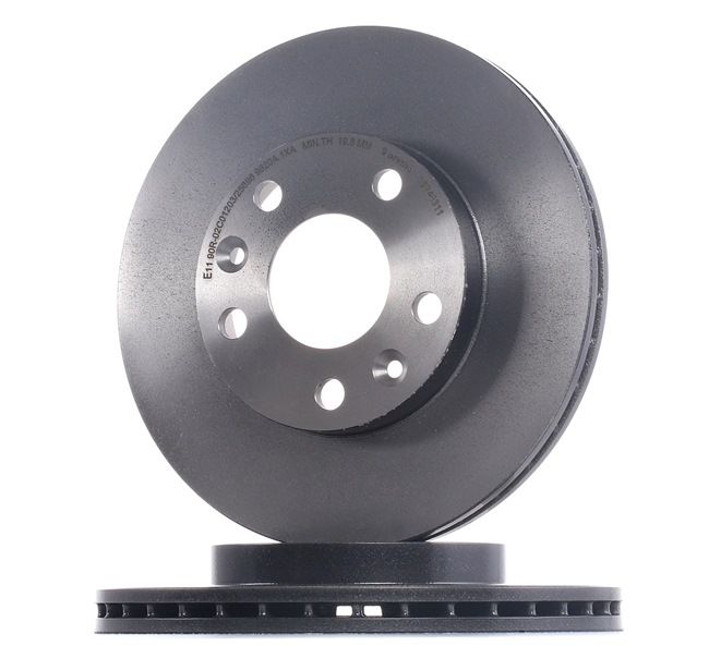 BREMBO 09.B463.11 Disco de freno Ventilación interna, revestido, altamente carbonizado, 22,5mm NISSAN TERRANO ac 1991