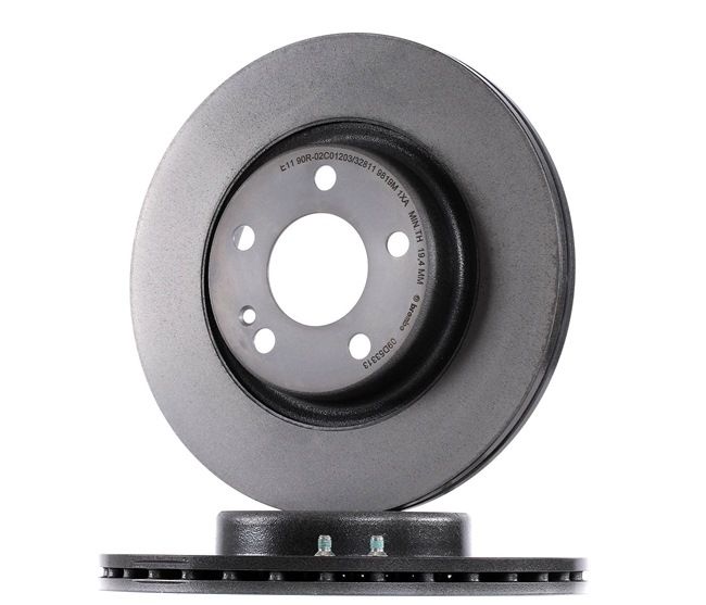 Brembo Bremsensatz Beläge VORN Ø 288mm Mercedes-Benz C-Klasse W204 C204 S204