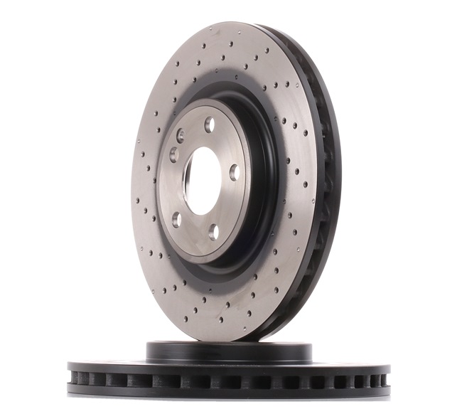 TRW Disque de frein poinçonné/ventilé, peint, 30mm DF6633S