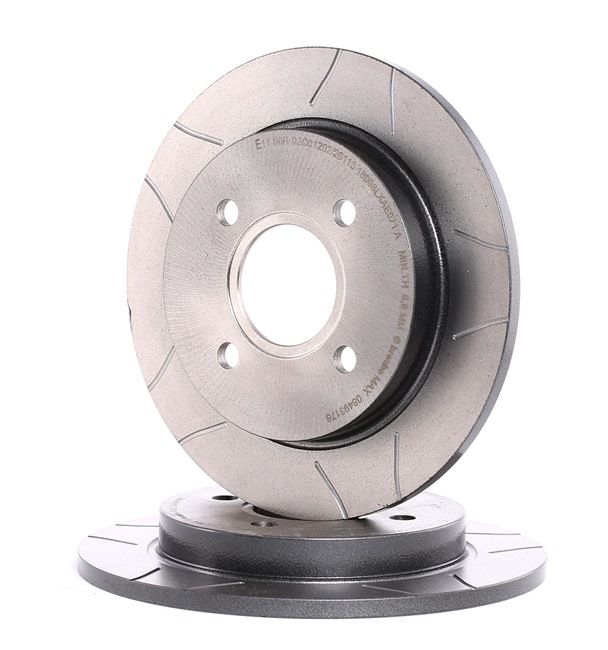 BREMBO 08.4931.76 Bremsscheibe Geschlitzt, Voll, beschichtet, 10mm FORD SCORPIO Bj 1995