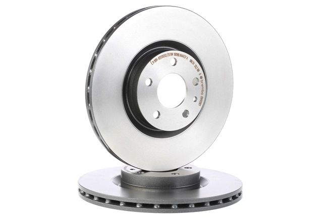 Récuperer BREMBO Disque de frein ventilé de l'intérieur, revêtu, 22mm 09.4939.21 bon marché