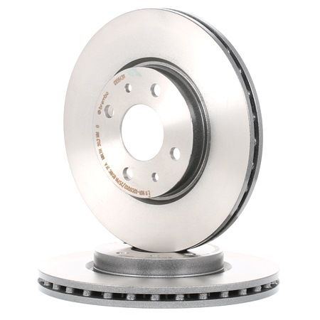 Récuperer BREMBO Disque de frein ventilé de l'intérieur, revêtu, 22mm 09.5843.11 bon marché