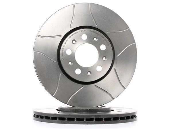 BREMBO Bremsscheibe 09.7010.76 Innenbelüftet, Geschlitzt, beschichtet, hochgekohlt, 25mm VW Polo Schrägheck (6R1, 6C1) Bj 2015