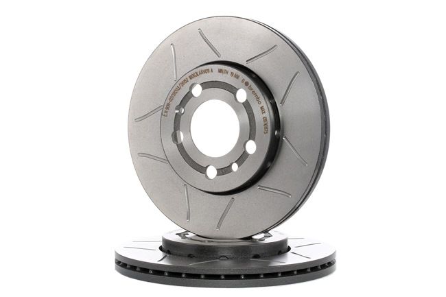BREMBO 09.7011.75 Disque de frein ventilé de l'intérieur, fendu, revêtu, à haute teneur en carbone, 22mm VW POLO ac 1993