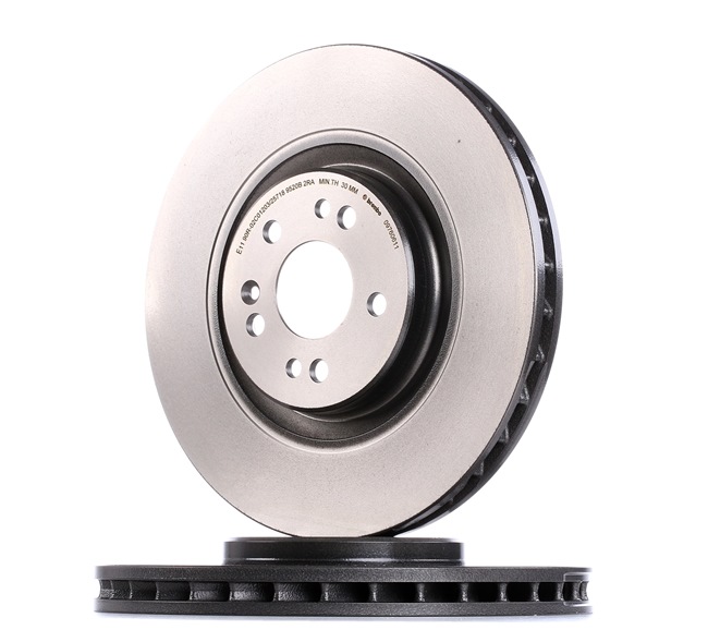 BREMBO Disque de frein ventilé de l'intérieur, revêtu, à haute teneur en carbone, 32mm 09.7606.11