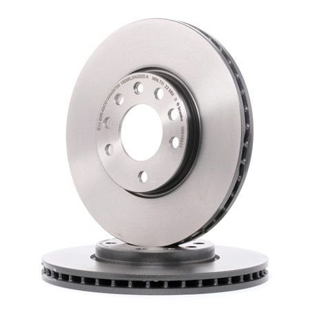BREMBO Bremsscheibe 09.9165.11 Innenbelüftet, beschichtet, hochgekohlt, 25mm für OPEL Vectra C Caravan (Z02) Bj 2005