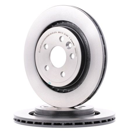 Erhålla BREMBO Bromsskiva Ventilerad inifrån, belagd, 22mm 09.9587.11 låg kostnad
