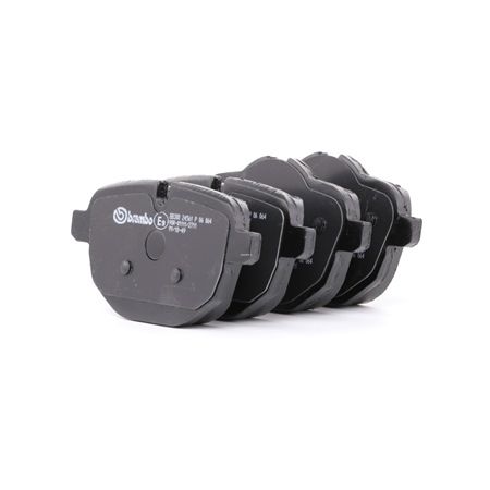 Pedido BREMBO Jogo de pastilhas para travão de disco preparado para indicador de aviso de desgaste, com parafusos de pinça de travão P 06 064 a uma taxa fácil