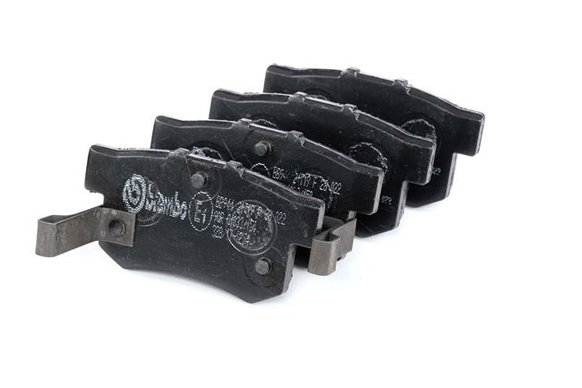 BREMBO Remblokkenset, schijfrem Met akoestische slijtagewaarschuwing P 28 022